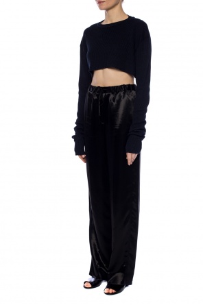 Cropped crewneck sweater, zdjęcie 2 Cropped crewneck sweater od JIL SANDER